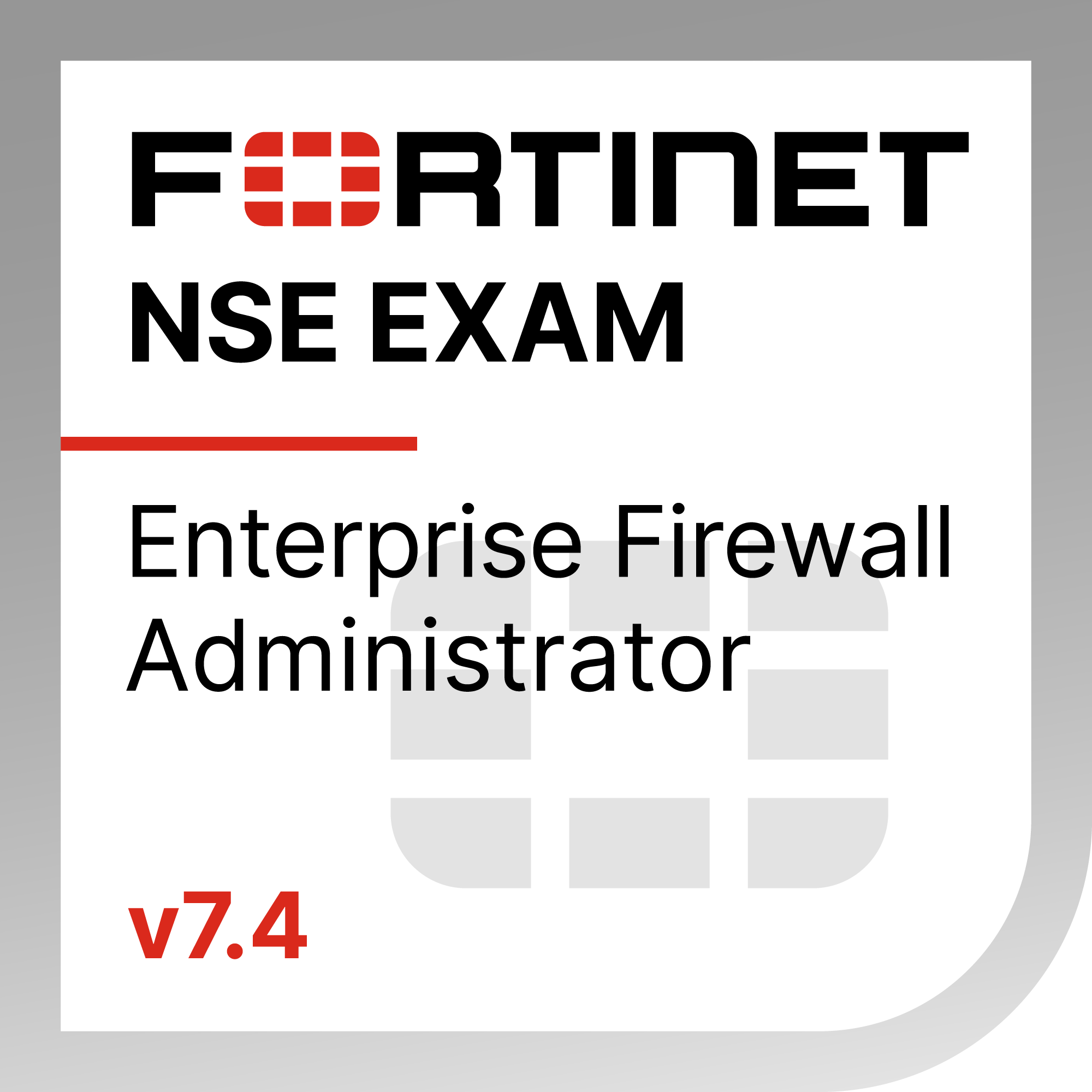 ● FCSS - Enterprise Firewall 7.4 Administrator Exam Materials