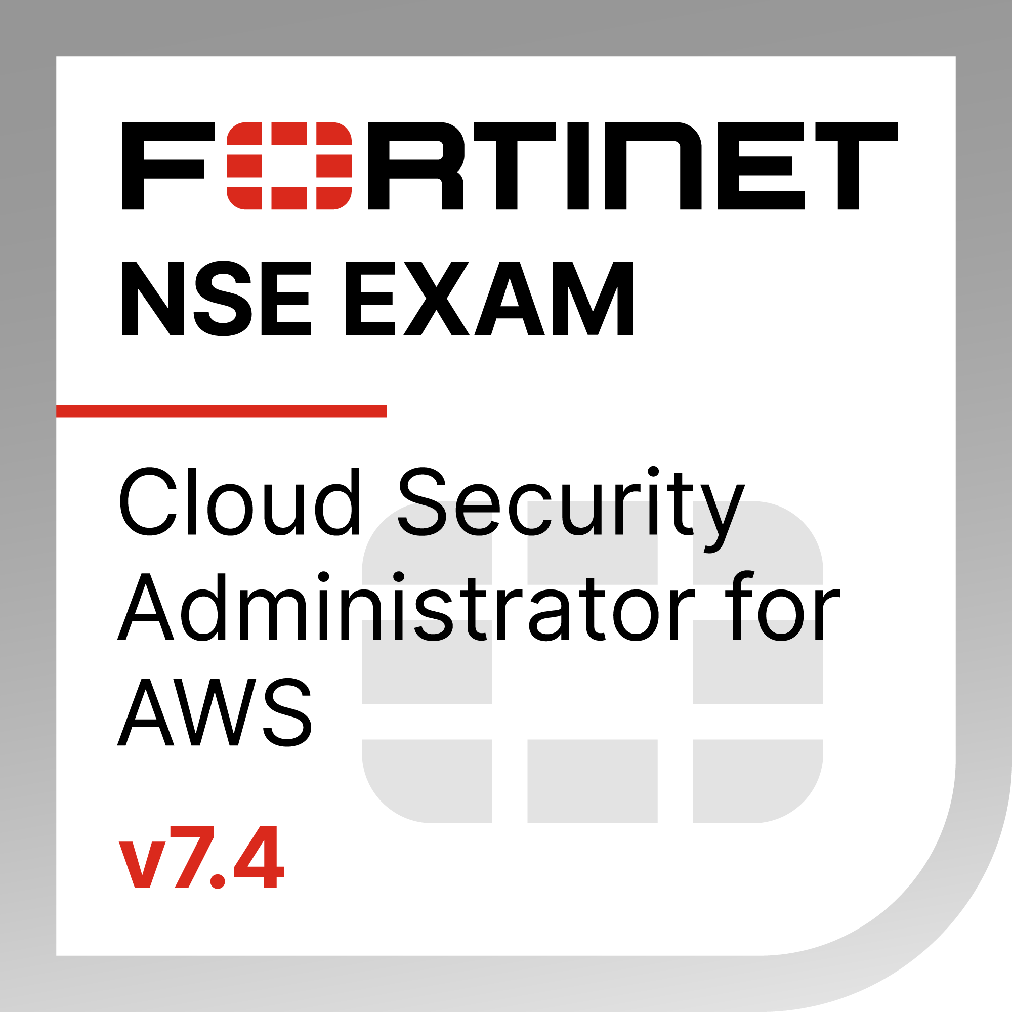 ● FCP - AWS Cloud Security 7.4 Administrator Actual Materials