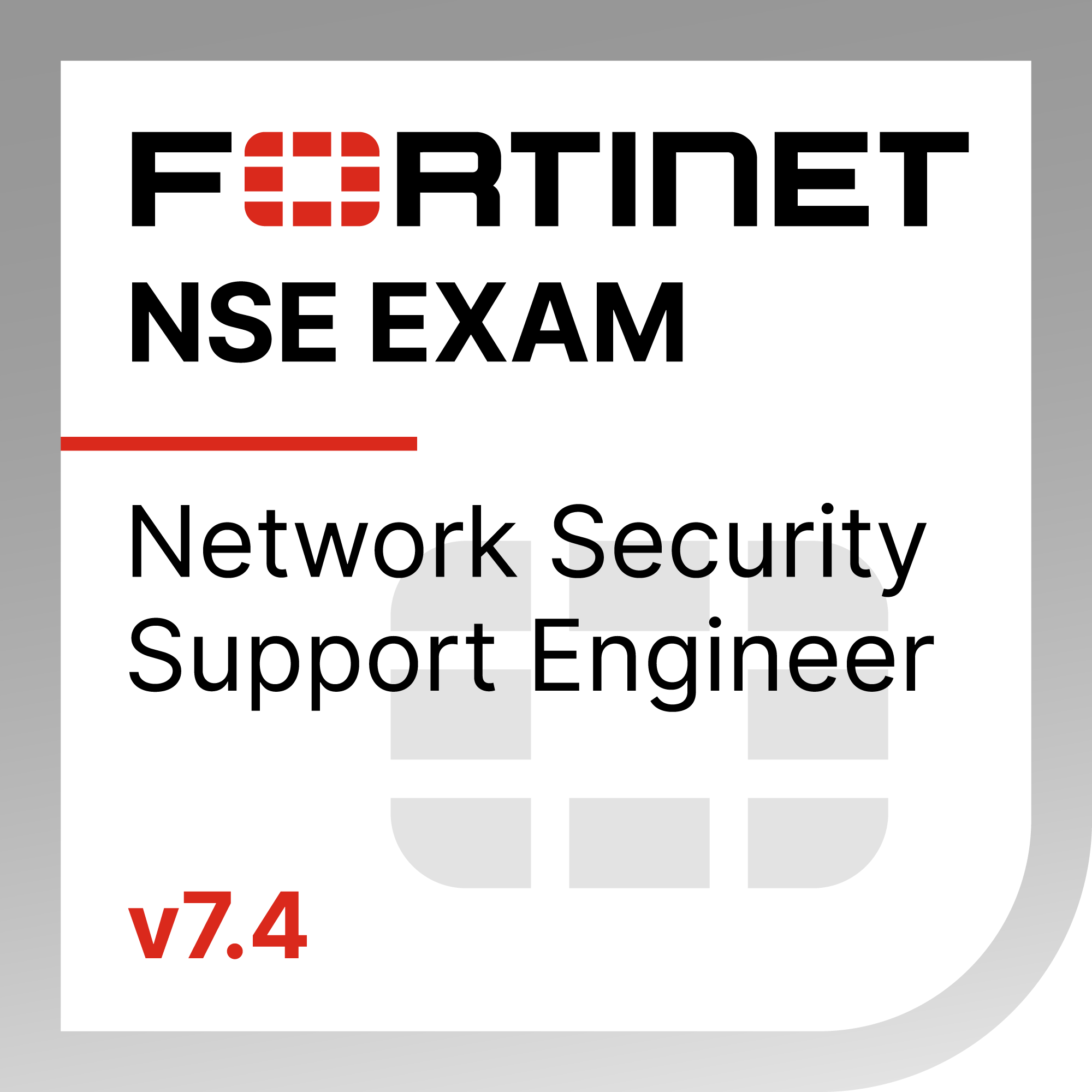 ● FCSS - Network Security 7.4 Support Engineer Exam Materials